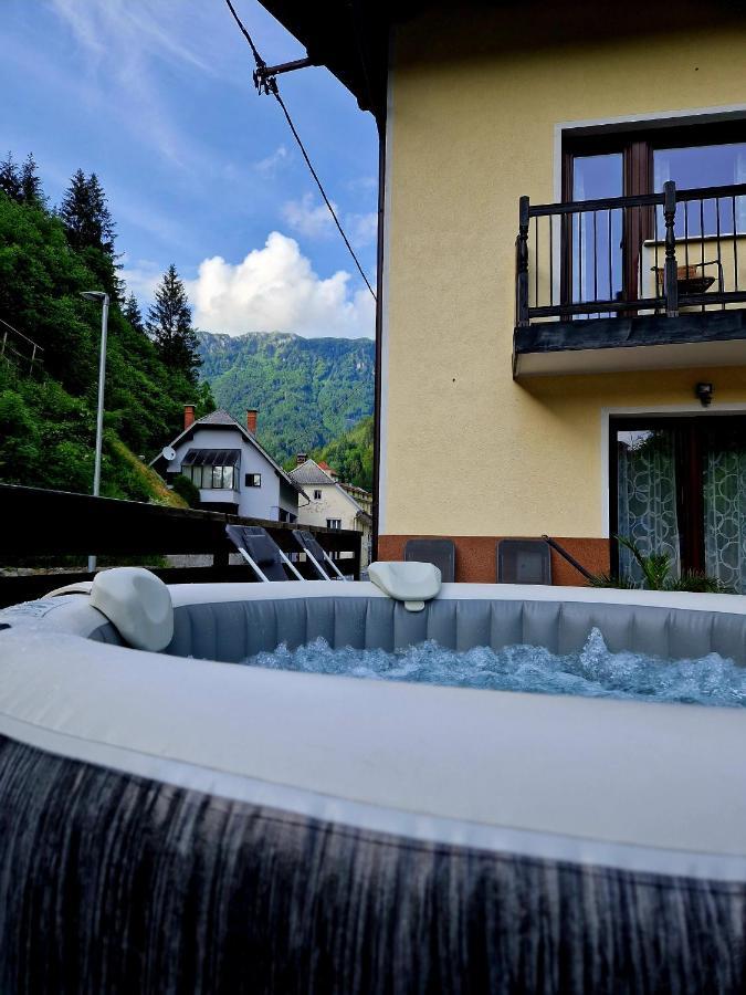 House Utrinek With Free Play Room, Jacuzzy And Garage Podbrdo Exterior photo